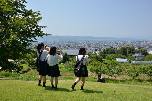 悠創の丘周辺で撮影します