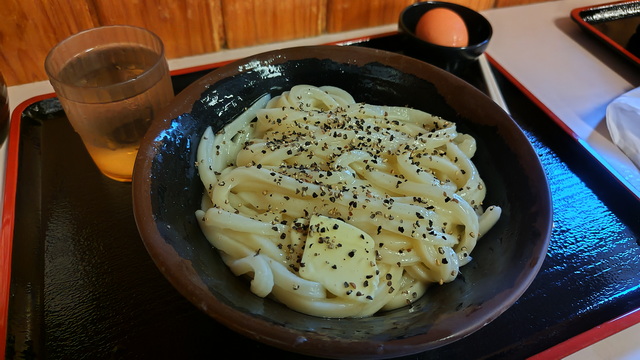 釜バターうどん